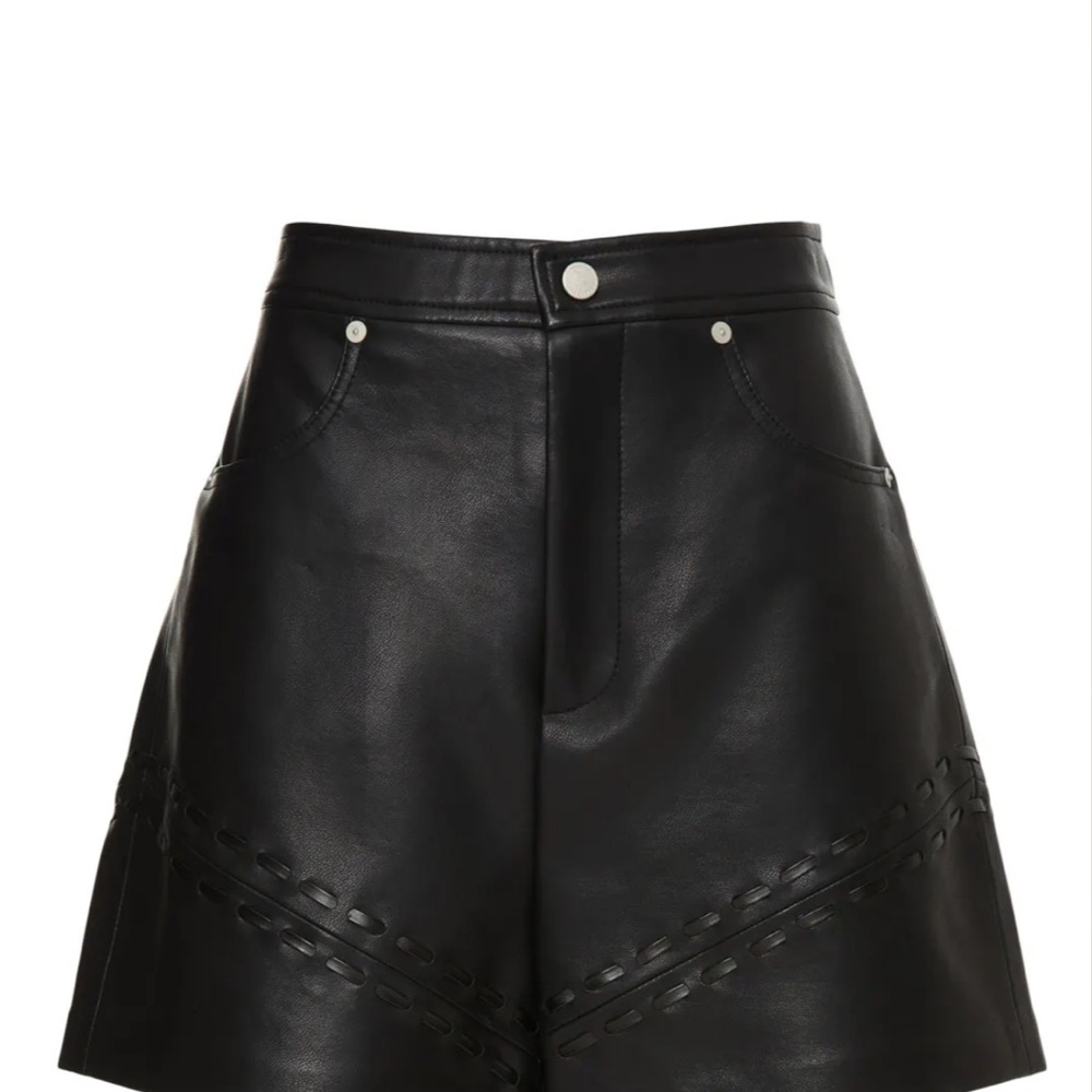 Blank NYC Leather Women’s Shorts
